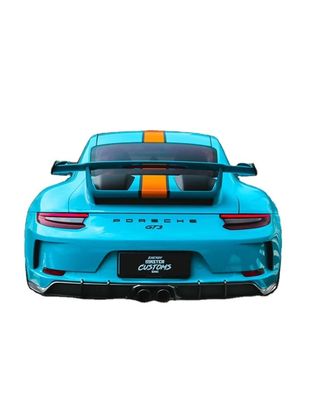 ชุดคอร์ปอเรสต์คาร์บอนไฟเบอร์สําหรับ Porsche 911 991.2 GT3 911 GT3 ชุดคอร์ปอเรสต์คาร์บอนไฟเบอร์หน้าเปลือกหลังกระจาย