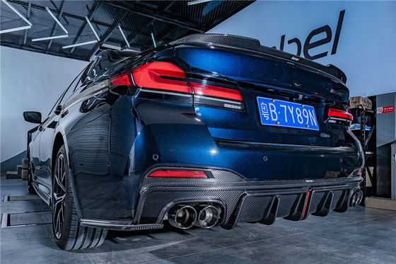 ขายร้อน G30 G38 530i ชุดร่างกายใยคาร์บอนสําหรับ BMW 5 ซีรีส์ ไฟเบอร์คาร์บอน หน้าเปลือกด้านหลัง