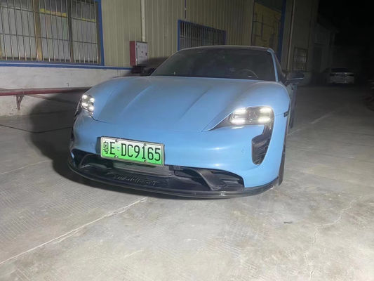 สําหรับ Porsche Taycan คาร์บอน ไฟเบอร์ คอร์ดี้คิต Taycan Upgrade Tech Style คาร์บอน ไฟเบอร์หน้าลิป ดิฟฟิวเซอร์ สโพเลอร์ข้างกระโปรงคอร์ดี้คิต