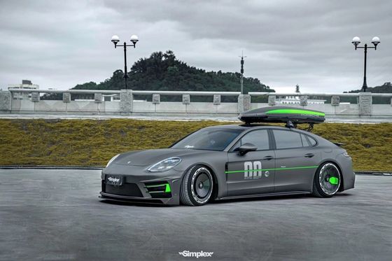สําหรับ Porsche Palamela 971 Body Kit 971 Upgraded ATR Style ด้านหน้าและด้านหลัง