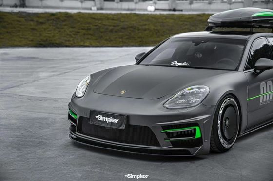 สําหรับ Porsche Palamela 971 Body Kit 971 Upgraded ATR Style ด้านหน้าและด้านหลัง