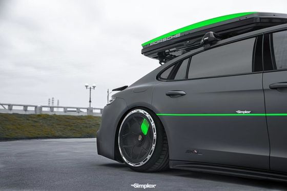 สําหรับ Porsche Palamela 971 Body Kit 971 Upgraded ATR Style ด้านหน้าและด้านหลัง