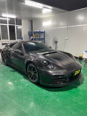 สําหรับ Porsche 911 992 Body Kit 911 992 อัพเกรด TopCar Style หน้าและหลัง Bumper Spoiler Body Kit