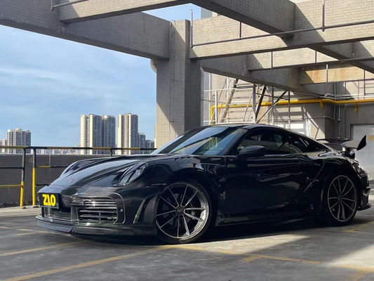 สําหรับ Porsche 911 992 Body Kit 911 992 อัพเกรด TopCar Style หน้าและหลัง Bumper Spoiler Body Kit