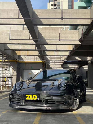 สําหรับ Porsche 911 992 Body Kit 911 992 อัพเกรด TopCar Style หน้าและหลัง Bumper Spoiler Body Kit