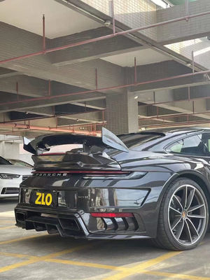 สําหรับ Porsche 911 992 Body Kit 911 992 อัพเกรด TopCar Style หน้าและหลัง Bumper Spoiler Body Kit