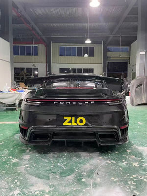 สําหรับ Porsche 911 992 Body Kit 911 992 อัพเกรด TopCar Style หน้าและหลัง Bumper Spoiler Body Kit