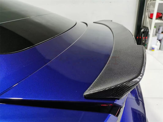 สําหรับ Porsche Taycan สปอยเลอร์ไฟเบอร์คาร์บอน Taycan สปอยเลอร์ไฟเบอร์คาร์บอน