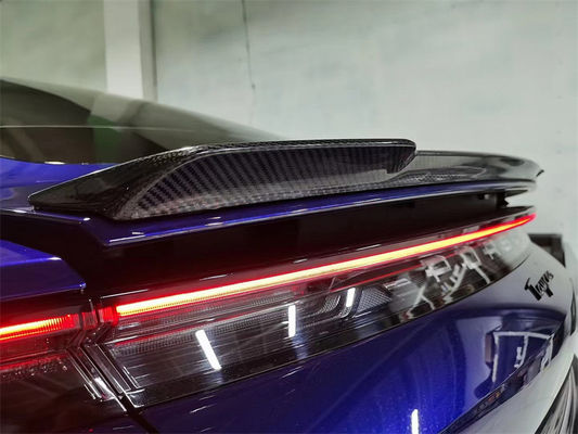 สําหรับ Porsche Taycan สปอยเลอร์ไฟเบอร์คาร์บอน Taycan สปอยเลอร์ไฟเบอร์คาร์บอน