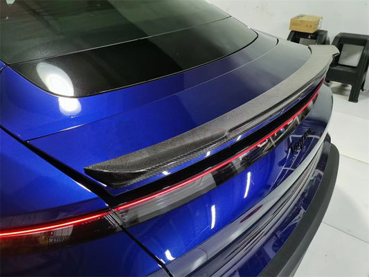 สําหรับ Porsche Taycan สปอยเลอร์ไฟเบอร์คาร์บอน Taycan สปอยเลอร์ไฟเบอร์คาร์บอน