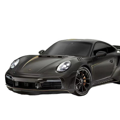 อะไหล่รถยนต์สําหรับ Porsche 911 992 คอร์ดี้คิต วัสดุใยคาร์บอนแห้ง 911 992 ปรับปรุง TOPCAR Style คอร์ดี้คิต สปอยเลอร์