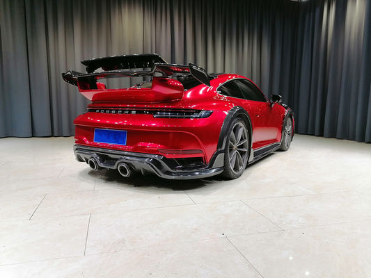 สิ้นส่วนรถยนต์สําหรับ Porsche 911 992 คอร์ดี้คิท 911 992 Turbo อัพเกรดเทคการ์ตสไตล์หน้าและหลัง