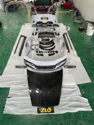 สิ้นส่วนรถยนต์สําหรับ Porsche 911 992 คอร์ดี้คิท 911 992 Turbo อัพเกรดเทคการ์ตสไตล์หน้าและหลัง