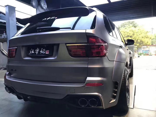 สําหรับ BMW E70 E71 X5 คอร์ดี้คิต FPR วัสดุ X5 E70 E71 อัพเกรด PD Style หน้าและหลัง