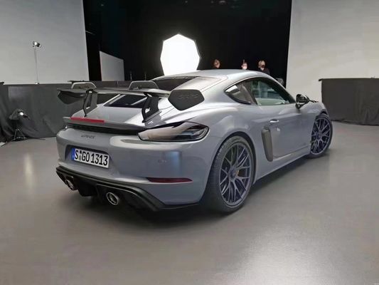 ส่วนยนต์สําหรับ Porsche 718 981 987 สปอยเลอร์ใยคาร์บอน 718 981 987 การปรับปรุง GT4RS สไตล์ Tail Spoiler