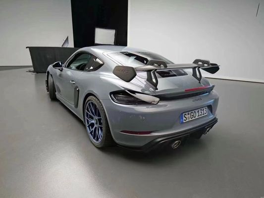 ส่วนยนต์สําหรับ Porsche 718 981 987 สปอยเลอร์ใยคาร์บอน 718 981 987 การปรับปรุง GT4RS สไตล์ Tail Spoiler