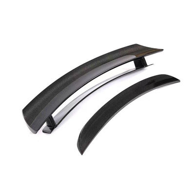 ส่วนยนต์สําหรับ Porsche 987 สปอยเลอร์ไฟเบอร์คาร์บอน 987 อัพเกรด Cayman R Style Tail Spoiler 987 ชุดร่างกาย