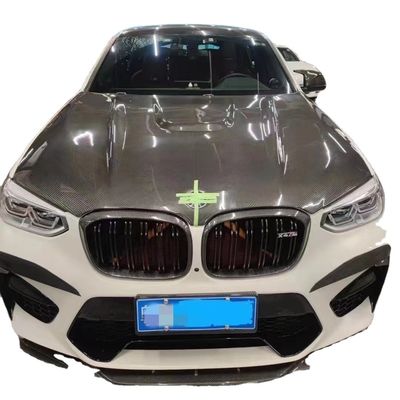 สําหรับ BMW X3M X4M F97 F98 เครื่องเคลือบเครื่องยนต์ ใยคาร์บอน วัสดุใยคาร์บอนแห้ง