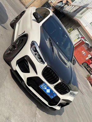 สําหรับ BMW X3M X4M F97 F98 เครื่องเคลือบเครื่องยนต์ ใยคาร์บอน วัสดุใยคาร์บอนแห้ง