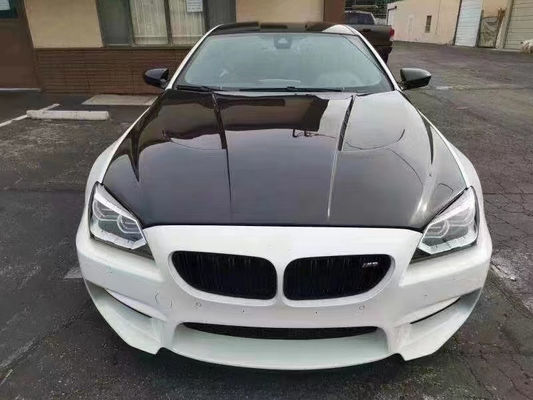 สําหรับ BMW F06 F12 F13 M6 ผนังใยคาร์บอน วัสดุใยคาร์บอน F06 F12 F13 M6 หมวกใยคาร์บอน