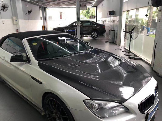สําหรับ BMW F06 F12 F13 M6 ผนังใยคาร์บอน วัสดุใยคาร์บอน F06 F12 F13 M6 หมวกใยคาร์บอน
