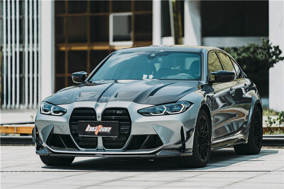 อะไหล่รถยนต์สําหรับ BMW G80 G82 M3 M4 ผ้าคลุมใยคาร์บอน