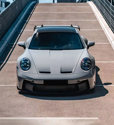 PP พลาสติก วัสดุคอร์ดี้คิต สําหรับ Porsche911 992 992 อัพเกรด GT3 สไตล์หน้าและหลัง แบมเปอร์ข้างกระโปรง Spoiler Hood คอร์ดี้คิต