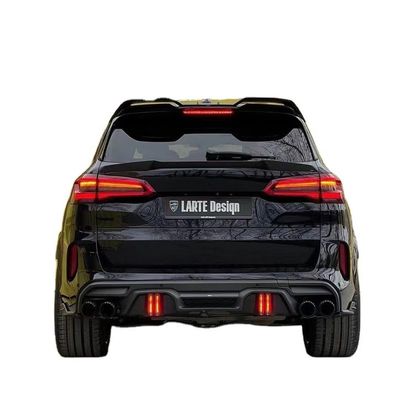 สิ้นส่วนรถยนต์สําหรับ BMW X5M F95 คาร์บอน ไฟเบอร์ คอร์ดี้คิต X5M F95 อัพเกรด LD-style หน้าเปลือก Diffuser Spoiler คอร์ดี้คิต