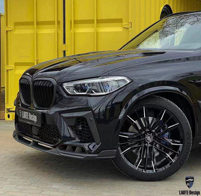 สิ้นส่วนรถยนต์สําหรับ BMW X5M F95 คาร์บอน ไฟเบอร์ คอร์ดี้คิต X5M F95 อัพเกรด LD-style หน้าเปลือก Diffuser Spoiler คอร์ดี้คิต
