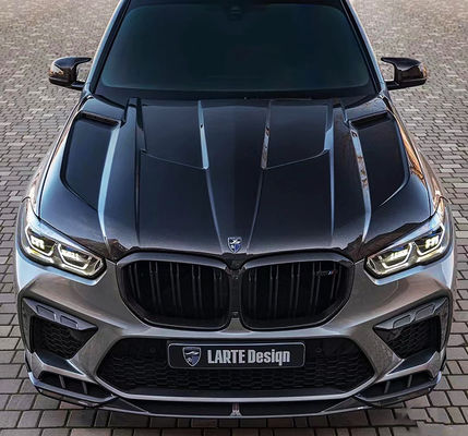 สิ้นส่วนรถยนต์สําหรับ BMW X5M F95 คาร์บอน ไฟเบอร์ คอร์ดี้คิต X5M F95 อัพเกรด LD-style หน้าเปลือก Diffuser Spoiler คอร์ดี้คิต