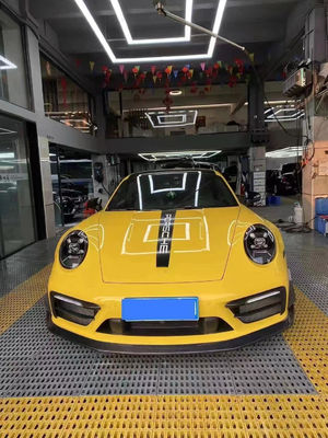 สําหรับ Porsche 992 คาร์บอนไฟเบอร์ คอร์ดี้คิต 992 คาร์บอนไฟเบอร์ ดิฟิวเซอร์ฝีปากด้านหน้า