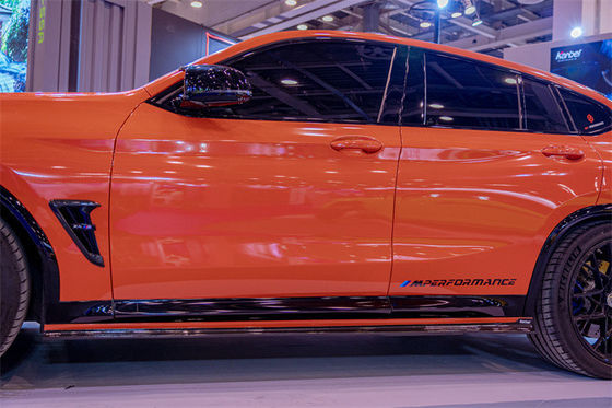 สิ้นส่วนรถยนต์สําหรับ BMW X4M คาร์บอนไฟเบอร์ คอร์ดี้คิต X4M คาร์บอนไฟเบอร์ หน้าสกูป Diffuser Spoiler Hood คอร์ดี้คิต