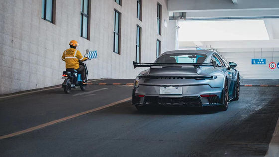 สําหรับ Porsche 911 992 คาร์บอน ไฟเบอร์ คอร์ดี้ คิต 992 อัพเกรด MIW-style หน้าและหลัง Bumper Spoiler Hood Wide-body Kit