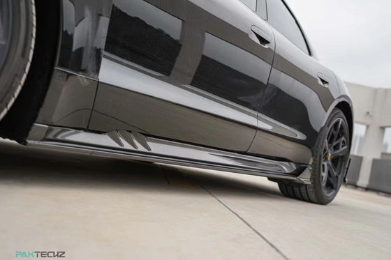 ชุดคอร์พิวเตอร์คาร์บอนไฟเบอร์คาร์บอนไฟเบอร์สําหรับ Porsche Taycan Taycan ปรับปรุง PAKTECHZ Style ชุดคอร์พิวเตอร์