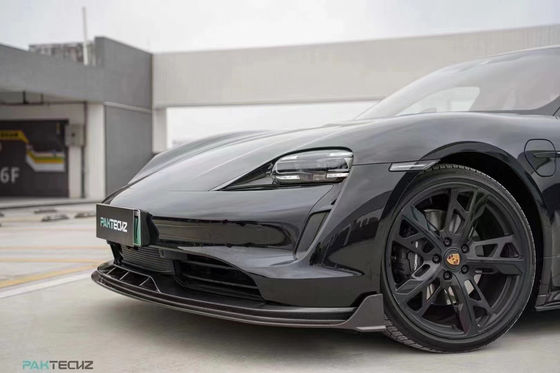 ชุดคอร์พิวเตอร์คาร์บอนไฟเบอร์คาร์บอนไฟเบอร์สําหรับ Porsche Taycan Taycan ปรับปรุง PAKTECHZ Style ชุดคอร์พิวเตอร์