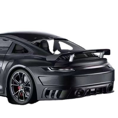 สําหรับ Porsche 992 Turbo Carbon Fiber Spoiler 992 Turbo Upgrade Paktechz Style สปอยเลอร์ครอบหางจากคาร์บอนไฟเบอร์