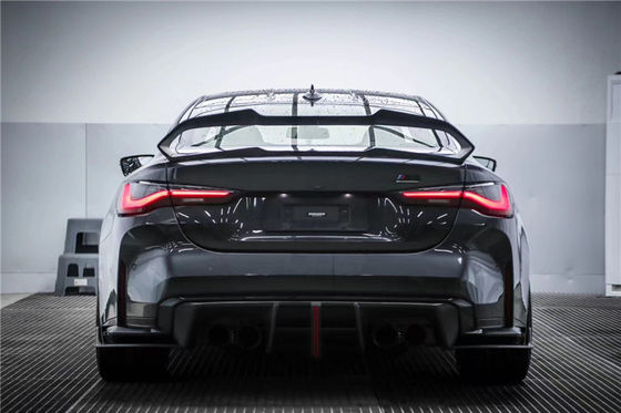 สปอยเลอร์ไฟเบอร์คาร์บอน สปอยเลอร์ไฟเบอร์คาร์บอน สําหรับ BMW 4 ซีรีย์ M4 G22 G82 G82 G22 คาร์บอน ไฟเบอร์เทล สปอยเลอร์ คอบิซิต