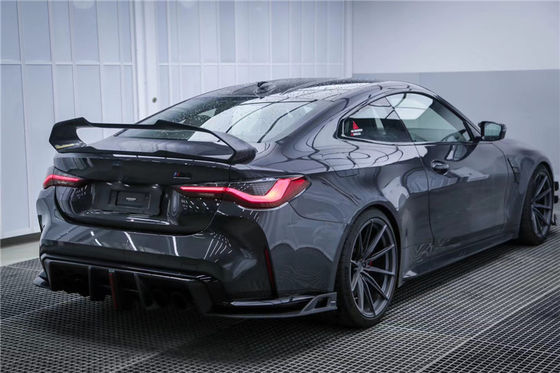 สปอยเลอร์ไฟเบอร์คาร์บอน สปอยเลอร์ไฟเบอร์คาร์บอน สําหรับ BMW 4 ซีรีย์ M4 G22 G82 G82 G22 คาร์บอน ไฟเบอร์เทล สปอยเลอร์ คอบิซิต