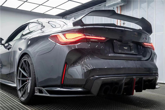 สปอยเลอร์ไฟเบอร์คาร์บอน สปอยเลอร์ไฟเบอร์คาร์บอน สําหรับ BMW 4 ซีรีย์ M4 G22 G82 G82 G22 คาร์บอน ไฟเบอร์เทล สปอยเลอร์ คอบิซิต