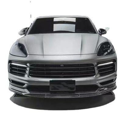 สําหรับ Porsche Cayenne Coupe คาร์บอนไฟเบอร์คอร์ดี้คิต คาเยน คูเป้ อัพเกรด FD-style คาร์บอนไฟเบอร์หน้าลิป Diffuser คอร์ดี้คิต