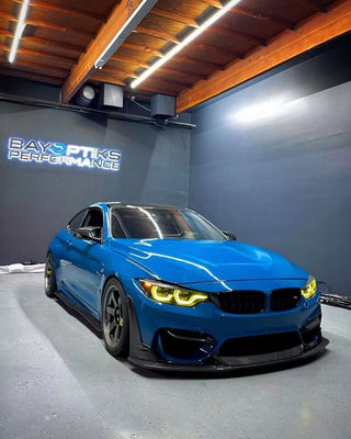 สําหรับ BMW M3 M4 F80F82 คาร์บอนไฟเบอร์ คอร์ดี้คิต M3 M4 F80F82 การปรับปรุงไฟเบอร์คาร์บอนหน้าลิปหน้า spoiler