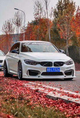 สําหรับ BMW M3 M4 F80F82 คาร์บอนไฟเบอร์ คอร์ดี้คิต M3 M4 F80F82 การปรับปรุงไฟเบอร์คาร์บอนหน้าลิปหน้า spoiler