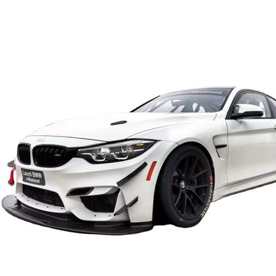 สําหรับ BMW M3 M4 F80F82 คาร์บอนไฟเบอร์ คอร์ดี้คิต M3 M4 F80F82 การปรับปรุงไฟเบอร์คาร์บอนหน้าลิปหน้า spoiler
