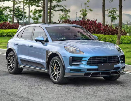 สําหรับ Porsche Mancan คาร์บอน ไฟเบอร์ คอร์ดี้คิต Mancan อัพเกรด CMST-style คาร์บอน ไฟเบอร์หน้าลิป Diffuser Spoiler Widebody Kit