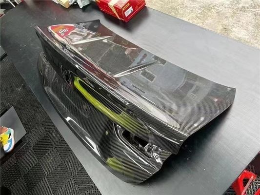 สําหรับ BMW M3 M4 หลังปกใยคาร์บอน M3 M4 สไตล์ CSL หลังปกกระเป๋ากระเป๋ากระเป๋าหลังปกใยคาร์บอนแห้ง