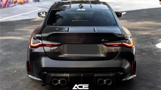 สําหรับ BMW M3 M4 หลังปกใยคาร์บอน M3 M4 สไตล์ CSL หลังปกกระเป๋ากระเป๋ากระเป๋าหลังปกใยคาร์บอนแห้ง