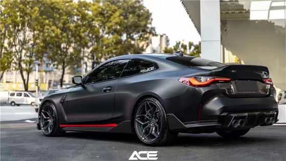 สําหรับ BMW M3 M4 หลังปกใยคาร์บอน M3 M4 สไตล์ CSL หลังปกกระเป๋ากระเป๋ากระเป๋าหลังปกใยคาร์บอนแห้ง