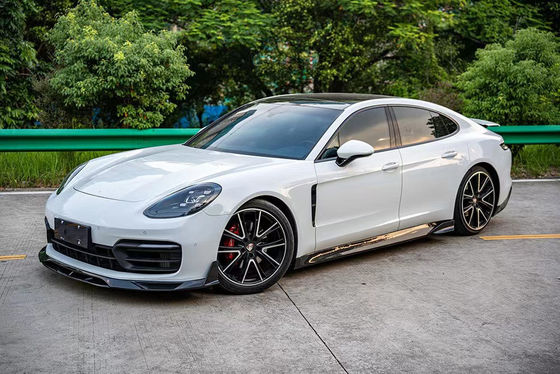 สําหรับ Porsche Panamera คาร์บอน ไฟเบอร์ คอร์ดี้คิต Panamera คาร์บอน ไฟเบอร์ หน้าลิป Diffuser Spoiler Side Skirt