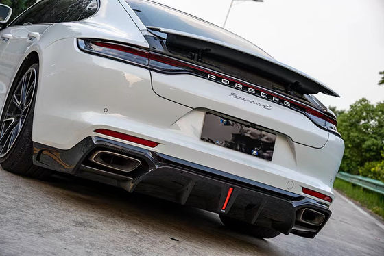 สําหรับ Porsche Panamera คาร์บอน ไฟเบอร์ คอร์ดี้คิต Panamera คาร์บอน ไฟเบอร์ หน้าลิป Diffuser Spoiler Side Skirt