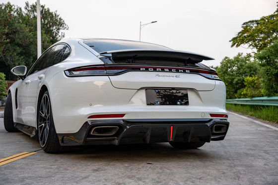 สําหรับ Porsche Panamera คาร์บอน ไฟเบอร์ คอร์ดี้คิต Panamera คาร์บอน ไฟเบอร์ หน้าลิป Diffuser Spoiler Side Skirt